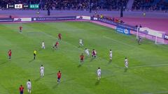 El gol de Nico Williams en el Jordania España: viene pisando fuerte