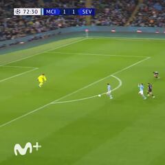La exquisita manera de De Bruyne de acabar con el Sevilla: ¡qué lujazo!