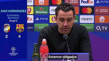 Xavi: “El objetivo es llegar a la final de la Europa League y ganarla”