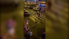 Hinchas británicos la lían en Tenerife: a puñetazo limpio por el Inglaterra - Gales