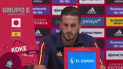 Koke: “No le tememos a nadie”