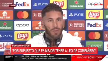 El lapsus de Ramos con Messi que tiene a Twitter sin parar de comentar