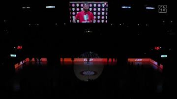 Por cada sitio que pasa deja huella: el espectacular homenaje del Olimpia Milano al Chacho