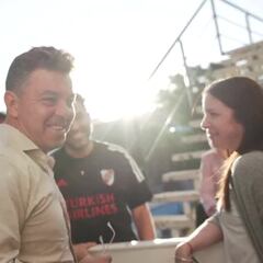 El mensaje de Gallardo para los juveniles riverplatenses