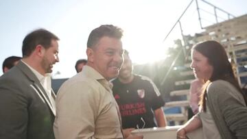 El mensaje de Gallardo para los juveniles riverplatenses