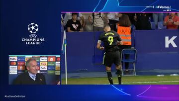 El Galáctico está en la grada