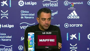 Rueda de prensa completa de Xavi tras el Osasuna 1 - Barcelona 2
