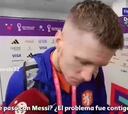 Weghorst: “Fui a dar la mano a Messi y lo que hizo fue decepcionante”