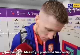 Weghorst: “Fui a dar la mano a Messi y lo que hizo fue decepcionante”