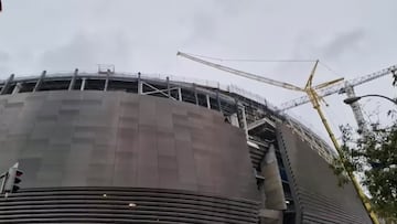 Y mientras se juega el Mundial el Bernabéu ha avanzado y parece otro: atentos a la fachada principal de la Castellana