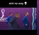 Mbappé ofrece su mano en el túnel de vestuarios y lo que ocurre ya es viral: “Karma”