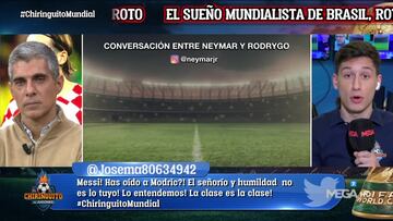 Sale a la luz el Whatsapp de Neymar a Rodrygo tras fallar el penalti