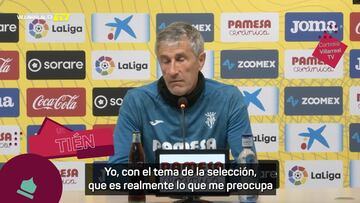 Setién se moja hasta el fondo en el debate sobre la Selección y su estilo de juego