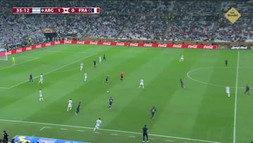 Una pesadilla eterna: vean qué le pasó a Tchouameni en uno de los mejores goles de la historia de las finales