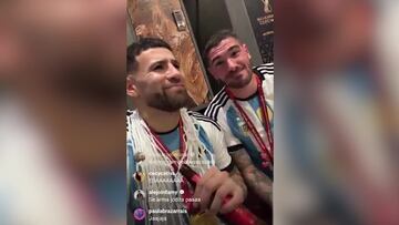 De Paul: “Chúpenme la p***”