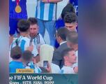 Y Messi dijo que no todo vale: su reacción cuando se puso pesado con él el cocinero de la sal ya es viral