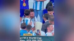 Y Messi dijo que no todo vale: su reacción cuando se puso pesado con él el cocinero de la sal ya es viral