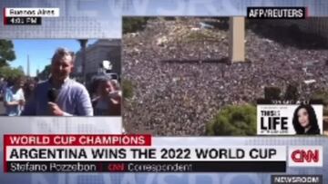 Se va a arrepentir toda su vida: la ‘sobrada’ de unos argentinos a este periodista de USA que se metió en la locura del Obelisco