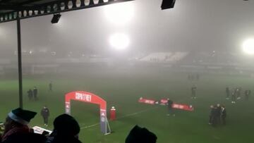 La niebla puso en peligro el Arenteiro-Atlético 