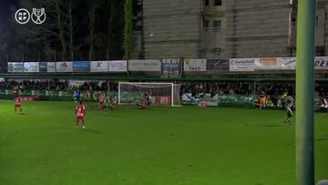 El penalti que salvó al Atleti y el estadio del Arenteiro empezó a cantar: “¡Manos arriba...!”