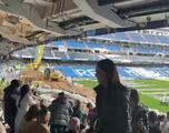 Las obras del Bernabéu, a pleno rendimiento: vean uno de los fondos en plena visita de turistas