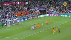 Inimaginable... el gol insólito de Países Bajos en el 101′ que maravilló por su ingenio