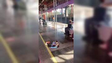 Trabajador de limpieza del Metro se hace viral por bailar al estilo de “Tiempo de vals”