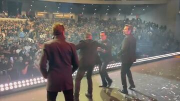 Eugenio Derbez, Omar Chaparro, Adal Ramones y Adrián Uribe muestran sus mejores pasos de baile