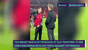 Tom Brady returns 'a small piece' of LeBron James