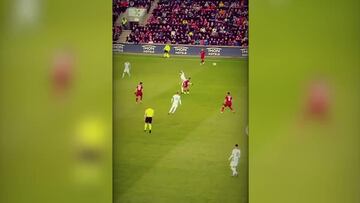 "Haaland tiene el pie azul"