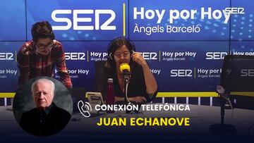 El llanto desconsolado de Juan Echanove al hablar de Juan Diego