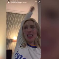 La locura de la novia de Militao con Benzema tras sus goles: le dedica hasta un baile