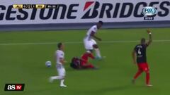 Así fue la grave lesión de Rojas en Lima