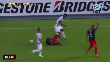 Así fue la grave lesión de Rojas en Lima