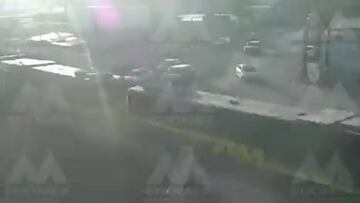 Se descarrila un tren en Ecatepec, Estado de Mexico