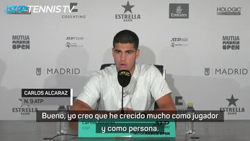 Alcaraz prepara su debut en Madrid junto a Djokovic