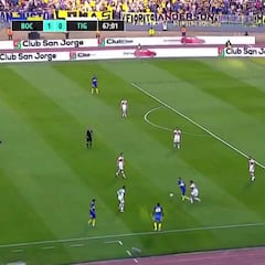 El tremendo gol de Fabra para poner el título en bandeja a Boca
