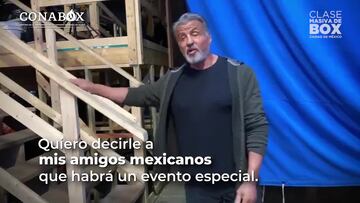 Sylvester Stallone invita a romper récord guinness en clase masiva de box en CDMX