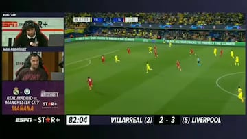 El audio de Riquelme en pleno directo del Kun Aguero que desató las risas