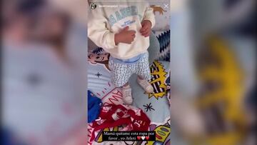 El hijo de Koke enamora hasta el ¨²ltimo colchonero: ¡°?Atleti, atleti!¡±