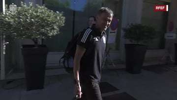 La Selección ya está en Málaga