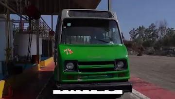 Así son los nuevos microbuses de la Ciudad de México