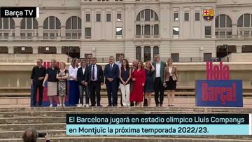 El Barcelona jugar¨¢ en Montjuic en la 22-23