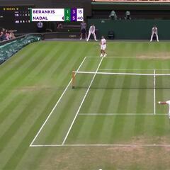 El match point de Nadal con algo que siempre le piden sus fans y no se ve mucho: da gusto ganar así