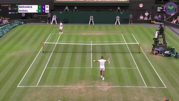 El match point de Nadal con algo que siempre le piden sus fans y no se ve mucho: da gusto ganar as¨ª
