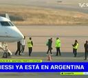 Messi de vuelta en Argentina: Leo vuelve a casa tras la exhibición ante Estonia
