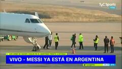 Messi de vuelta en Argentina: Leo vuelve a casa tras la exhibición ante Estonia