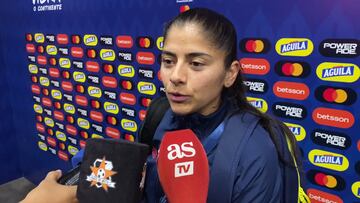 Catalina Usme analiza la victoria de Colombia ante Bolivia