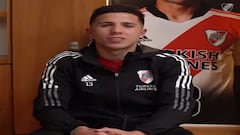 Enzo Fernández se despide de River