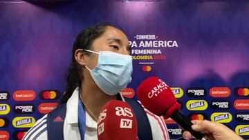 Mayra Ramírez destaca asistencia de Leicy Santos en su gol